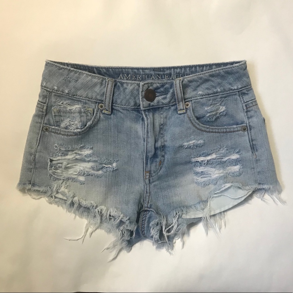 Hi Rise American Eagle Festival Shorts